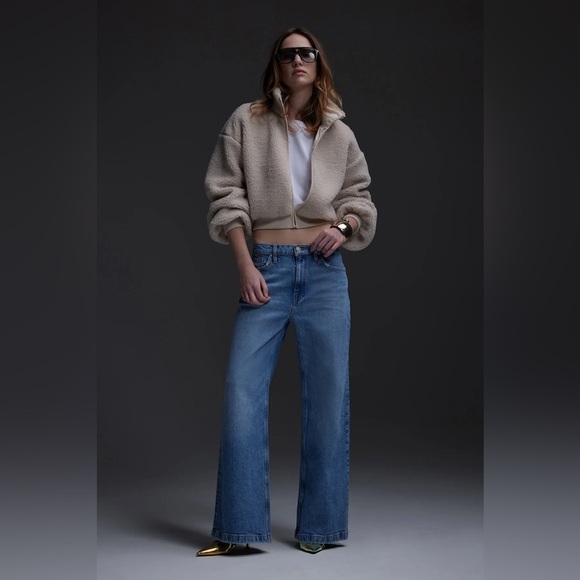 Hudson Jodie Loose Fit Wide Leg Jean in Goddess size 31 - Picture 1 of 13